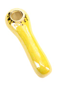 Cargar la imagen en la vista de la galería, Ancient Creations Ceramics Spoon Hand Pipe – Brass Screen – Made in USA