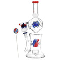 Laad de afbeelding in de Gallery-viewer, Grateful Dead x Pulsar Tesseract Hypercube Glass Water Pipe