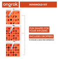 Load image into Gallery viewer, Ongrok Silicone Gummy Molds with Droppers