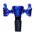 Laad de afbeelding in de Gallery-viewer, Cheech Glass 2" 14mm Dichro Thumbs Up
