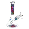 Laad de afbeelding in de Gallery-viewer, Pulsar Design Series Flared Beaker Glass Water Pipe