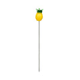 Load image into Gallery viewer, Pulsar Fruit Series Pineapple Express Herb Pipe Glow Duo - 10" / 14mm F