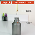 Load image into Gallery viewer, Ongrok Glass Dropper Jars, 6 pack