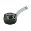 Laad de afbeelding in de Gallery-viewer, Elegant Bent Hammer Glass Hand Pipe - 4" / Colors Vary