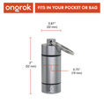 Load image into Gallery viewer, Ongrok Small Storage Keychain