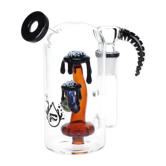Pulsar Magma Lake Mushroom Glass Water Pipe - 5.5"