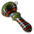 Laad de afbeelding in de Gallery-viewer, Candy Stripe Spoon with Ring Neck (Various Colors)