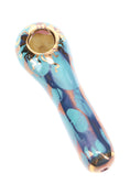 Cargar la imagen en la vista de la galería, Ancient Creations Ceramics Spoon Hand Pipe – Brass Screen – Made in USA