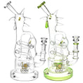 Laad de afbeelding in de Gallery-viewer, Lookah Glass Chicken Recycler Water Pipe | 12.25" | 14mm F