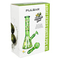 Load image into Gallery viewer, Pulsar Fruit Series Avocado Gold Herb Pipe Glow Duo - 10" / 14mm F