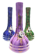 Cargar la imagen en la vista de la galería, Ancient Creations Gold Sunburst Ceramic Beaker Bong - Made in USA