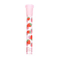 Load image into Gallery viewer, Pulsar Fruit Series Strawberry Cough Herb Pipe Glow Duo - 10" / 14mm F