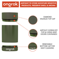 Laad de afbeelding in de Gallery-viewer, Ongrok Aluminum Metal Storage Jar