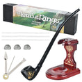 Laad de afbeelding in de Gallery-viewer, Pulsar Shire Pipes x LoTR BOROMIR Pipe & MIDDLE-EARTH Pipe Stand Bundle - 13"