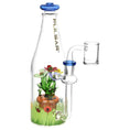 Cargar la imagen en la vista de la galería, Pulsar Flower Garden Bottle Rig - 8.5" / 14mm F