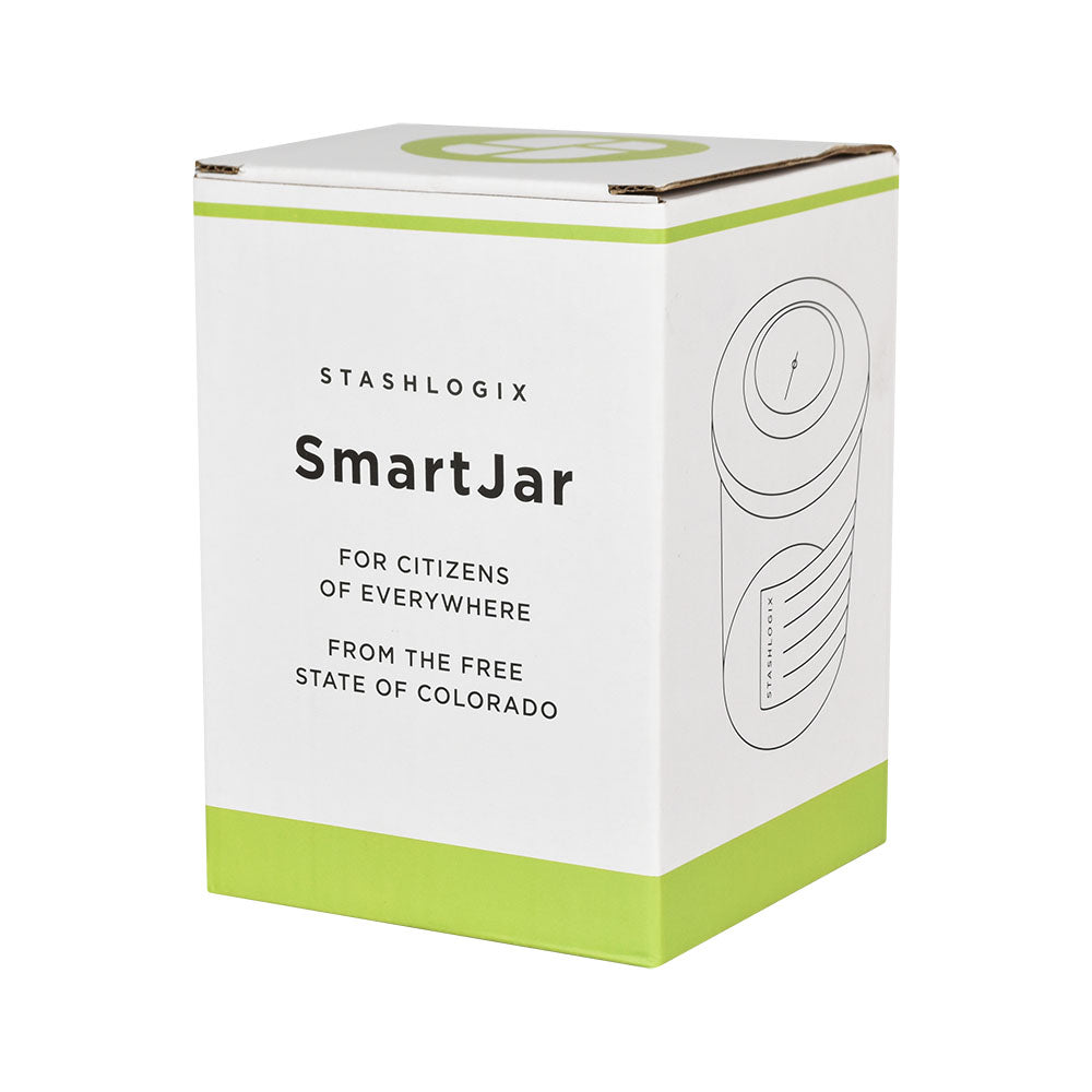 Stashlogix Bamboo Smart Jar w/ Boveda Pack - XL