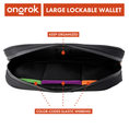 Load image into Gallery viewer, Ongrok Carbon-lined Wallets with Combination Lock V 2.0 | 3" Sizes (Small, Medium, Large)