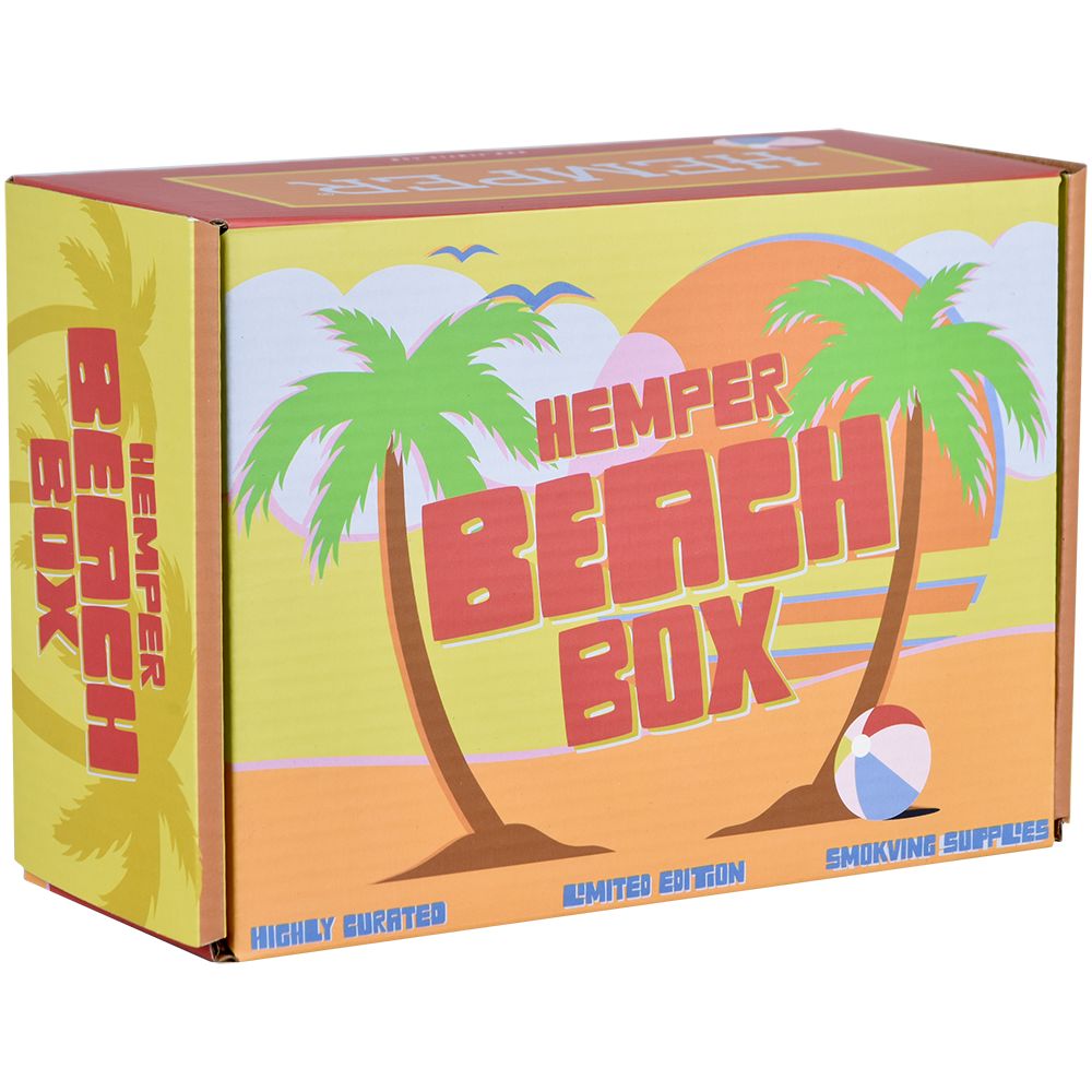 Hemper Beach Box Palm Tree Water Pipe