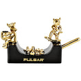 Laad de afbeelding in de Gallery-viewer, Pulsar Half-Pipe Skateboard Ramp Dry Ceramic Pipe - 10.5"