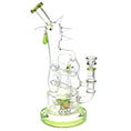 Laad de afbeelding in de Gallery-viewer, Lookah Glass Chicken Recycler Water Pipe | 12.25" | 14mm F
