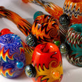 Laad de afbeelding in de Gallery-viewer, Headdy Old School Sherlock w/ Marbles (Various Colors)