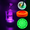 Laad de afbeelding in de Gallery-viewer, Bong Base Bumper USB Rechargeable 3in-4.25in Bases Silicone Fits Variety of Shapes