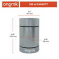 Laad de afbeelding in de Gallery-viewer, Ongrok Aluminum Metal Storage Jar