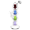 Laad de afbeelding in de Gallery-viewer, Pulsar Stacks on Stacks Glass Water Pipe - 11.75"