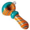 Laad de afbeelding in de Gallery-viewer, Candy Stripe Spoon with Ring Neck (Various Colors)