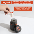 Load image into Gallery viewer, Ongrok Child Resistant Glass Storage Jar, 3 pack x 180ml each