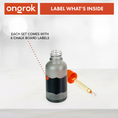 Load image into Gallery viewer, Ongrok Glass Dropper Jars, 6 pack
