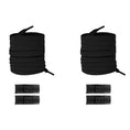 Load image into Gallery viewer, New Without Ties Elastic Laces No Tie Shoe Laces Press Lock Shoelaces Sneaker Kids Adult 8MM Widened Flat Shoelace for Shoes