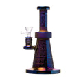 Laad de afbeelding in de Gallery-viewer, Human Grade Aztec (Sandblasted) Glass Water Pipe
