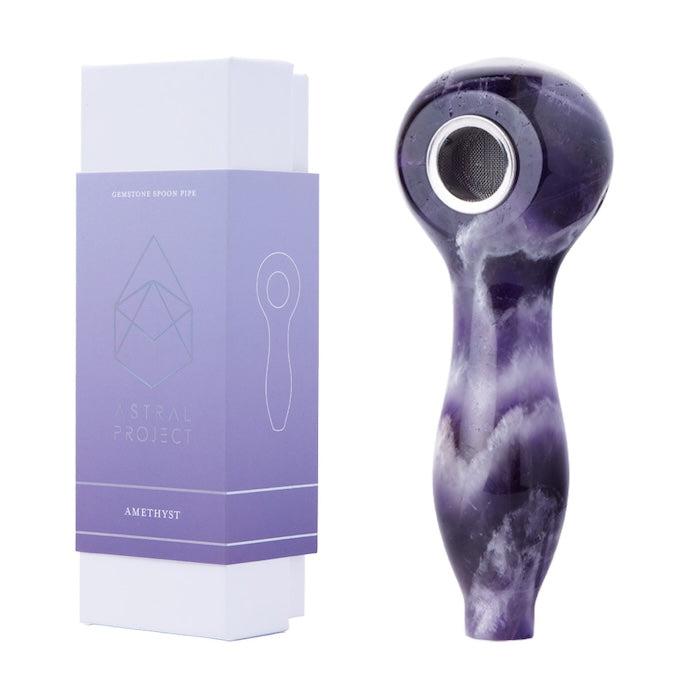 Astral Project Gemstone Spoon Pipe (5 styles)