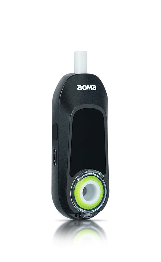 Bomb × VapX Magic Bean Mobile Vaporizer- Onyx Black