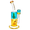 Laad de afbeelding in de Gallery-viewer, Pulsar Bicolor Glycerin Chugger Water Pipe | 9.75" | 14mm F
