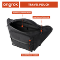 Load image into Gallery viewer, Ongrok Carbon-lined Fanny Pack / Travel Pouch