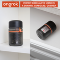 Load image into Gallery viewer, Ongrok Child Resistant Glass Storage Jar, 3 pack x 180ml each