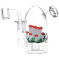 Laad de afbeelding in de Gallery-viewer, Pulsar Mushroom Mini Glass Dab Rig - 4.75"