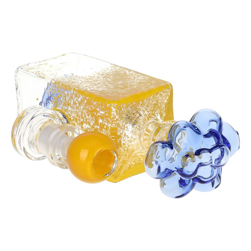 Pulsar Cloudy Sprinkles Glass Water Pipe - 6.75"