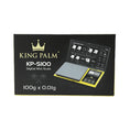 Load image into Gallery viewer, King Palm Gold-Plated Black Digital Mini Scale | 100g x .01g