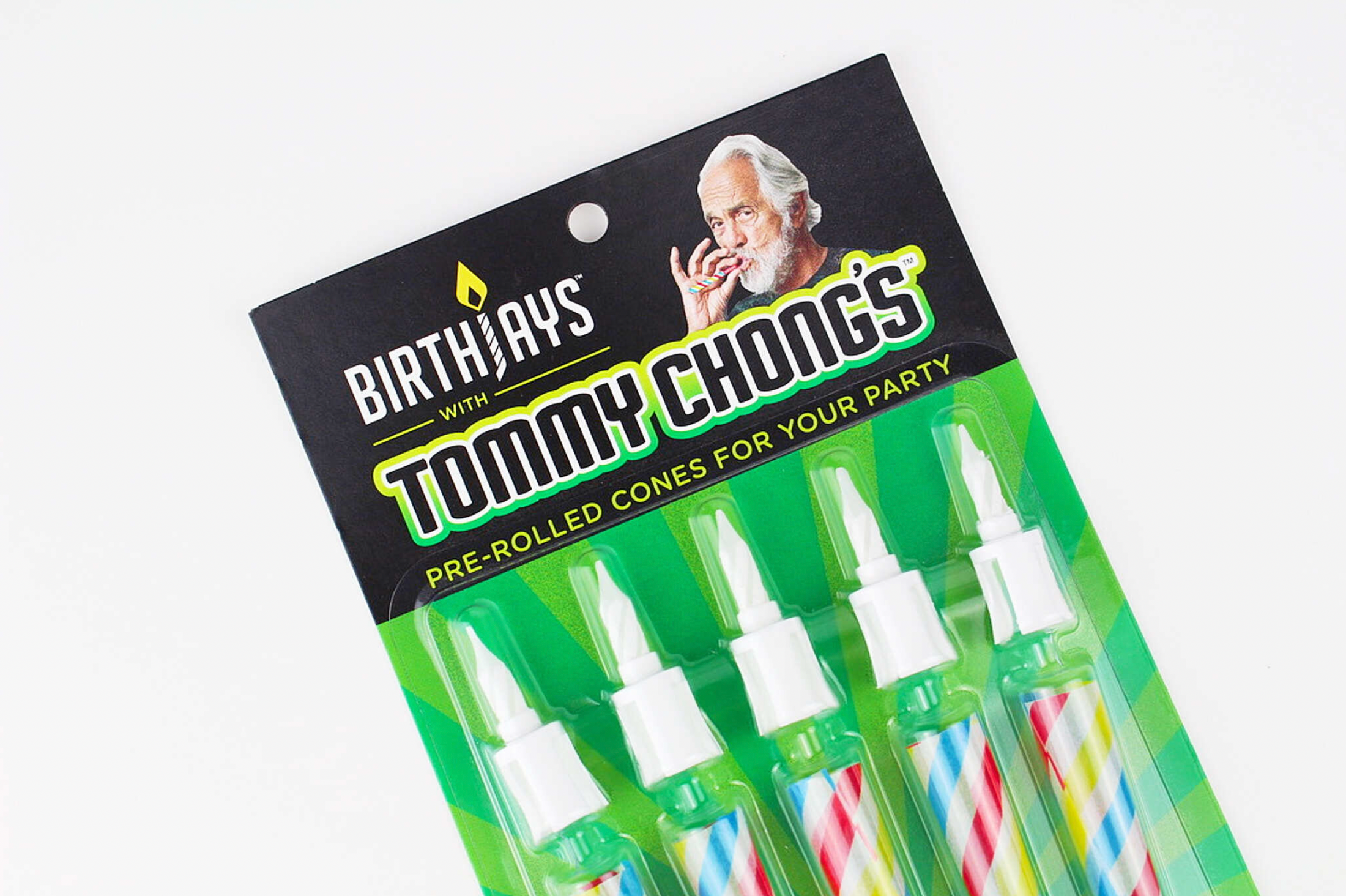 Tommy Chong's BirthJays 5-Pack of Joint Birthday Candles