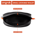 Load image into Gallery viewer, Ongrok Carbon-lined Wallets with Combination Lock V 2.0 | 3" Sizes (Small, Medium, Large)