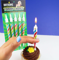 Load image into Gallery viewer, Tommy Chong's BirthJays 5-Pack of Joint Birthday Candles
