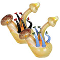 Load image into Gallery viewer, Mushroom Glass Bubbler | Colors Vary
