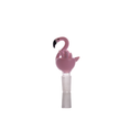 Laad de afbeelding in de Gallery-viewer, Heady Pink Flamingo Bowls 14mm Male Joint
