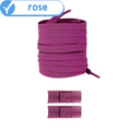 Load image into Gallery viewer, New Without Ties Elastic Laces No Tie Shoe Laces Press Lock Shoelaces Sneaker Kids Adult 8MM Widened Flat Shoelace for Shoes