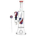 Laad de afbeelding in de Gallery-viewer, Grateful Dead x Pulsar Lightning Bolt Glass Water Pipe