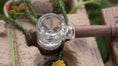 Load image into Gallery viewer, Marley Natural Glass & Walnut Spoon Pipe
