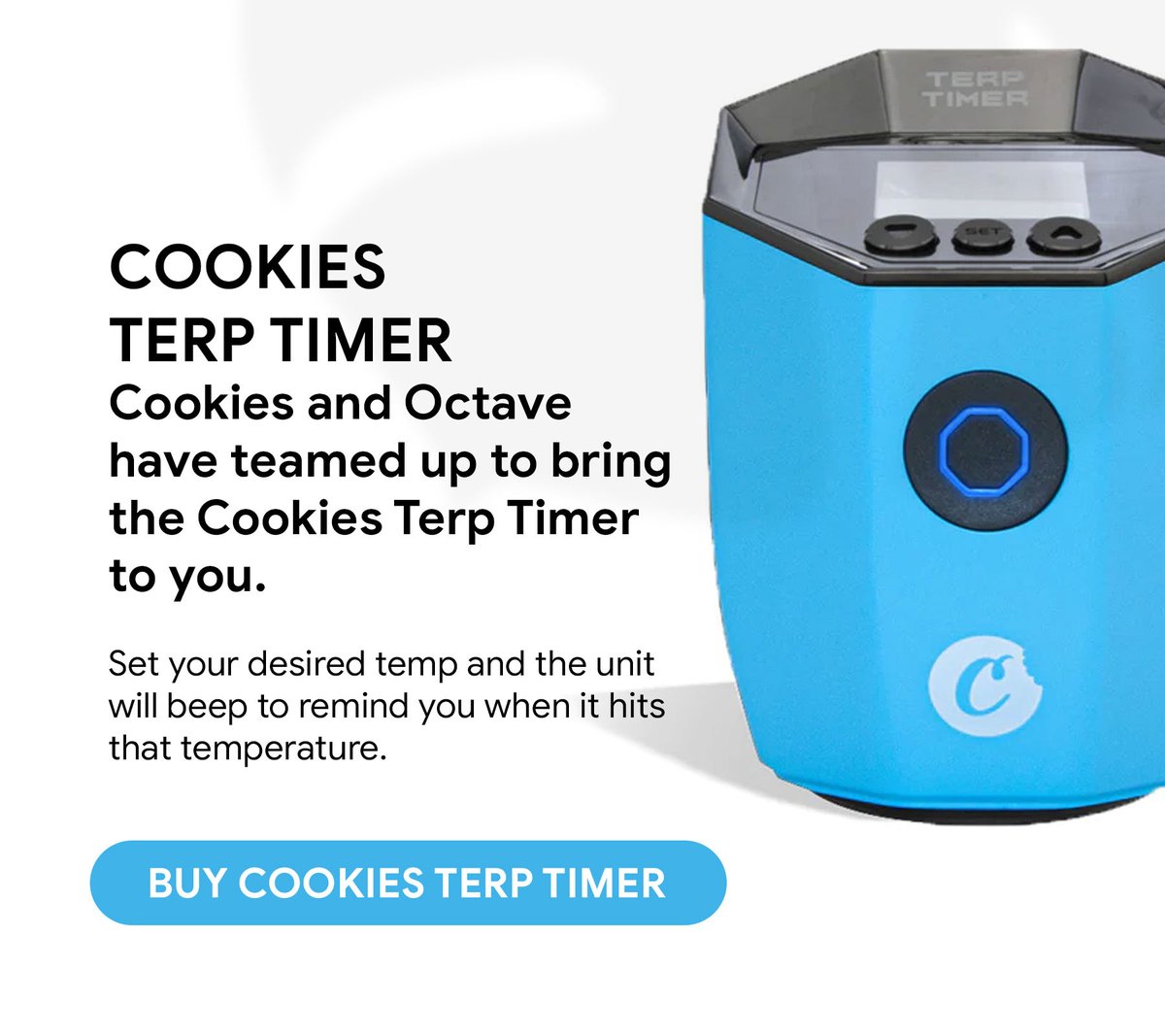 OCTAVE X COOKIES TERP TIMER - BLUE